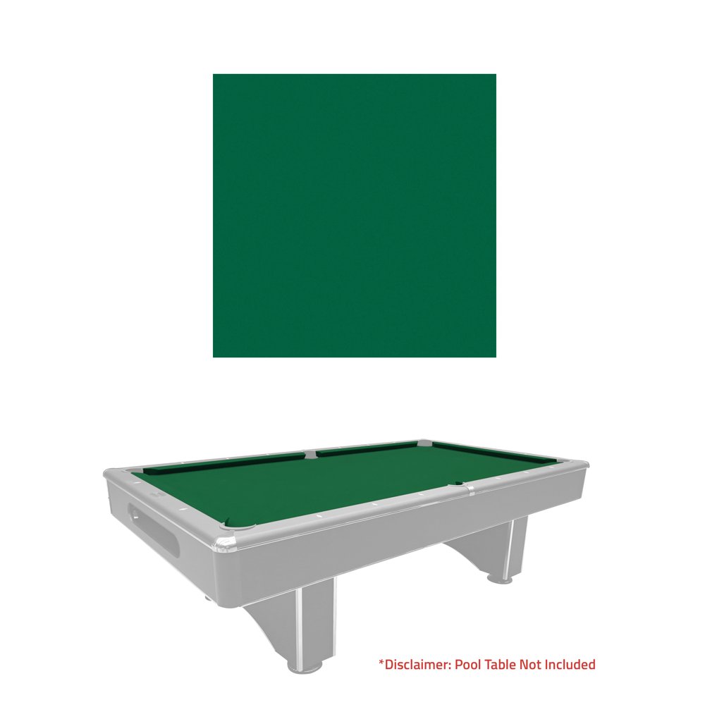 PreCut Green Pool Table Felt Cloth for 8Foot Billiard Tables by