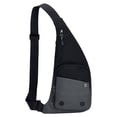 thumbnail image 4 of EIMELI Sac Banane en Nylon Anti-Vol pour Hommes Imperméable Petit Zip pour Voyage Randonnée, 4 of 9