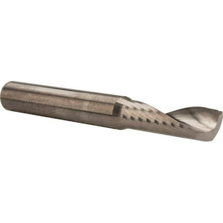 

Accupro 3/8 Diam 1-1/8 LOC 1 Flute Solid Carbide Upcut Spiral Router Bit Right Hand Cut 3/8 Shank Diam 3 OAL Use on Aluminum Plate Single or Multi-Sheet Aluminum