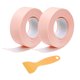 thumbnail image 1 of 2 Rollos de Cinta de Sellado, 0.9" x 10.5Ft Cinta de PVC, Rosa, 1 of 6