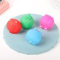 thumbnail image 3 of Frog Squeaky Dog Toy Interactive Cute PVC Dog Bite Toy Puppy Teeth Cleaning Toy, 3 of 10