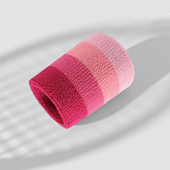 Sports Wristbands Nylon Sweatband Breathable Wrist Sweat Bands for Tennis Soccer Basketball
