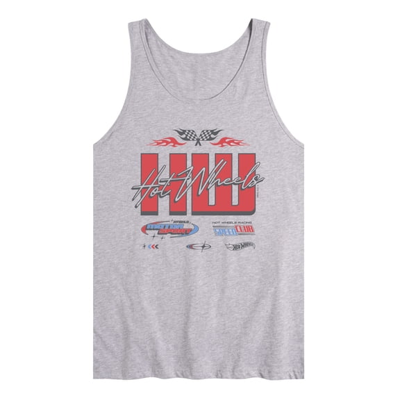 Hot Wheels - HW Badges - Men's Sleeveless Graphic Tank