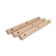 thumbnail image 2 of 3 Piezas Presas de Escalada Roca Madera Bloques Tabla de Entrenamiento para Fuerza de Cuerpo Ejercicios Adecuados para Entrenamiento en Casa Gimnasio, 2 of 6