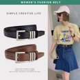 thumbnail image 6 of Korean fashion decoration new accessories belt women's thin, simple and versatile belt women's ins casual jeans with tide, 6 of 6