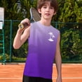 thumbnail image 4 of Ruyang Toddlers Hawaiian Tops Coconut Tree Print Sleeveless Tank Tops Summer Athletic Beach Vacation Camisole Shirts, 4 of 6