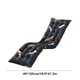 thumbnail image 3 of Cojín de Invierno para Silla Reclinable, Grueso, Plegable, de Doble Cara, con Correas | 119 X 48 Cm, de Algodón Perlado y Poliéster, Suave, para Mecedora, para Uso En Interiores y Exteriores., 3 of 6