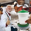 thumbnail image 2 of Chicken Water Heater Poultry Waterer Heated Base Metal Winter Deicer Chicken Drinking Heater Winter Deicer Heated Base, Pet Water Heater for Metal Poultry Founts, 2 of 8