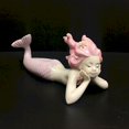 thumbnail image 2 of Figurine de Sirène Rose, 2 of 3