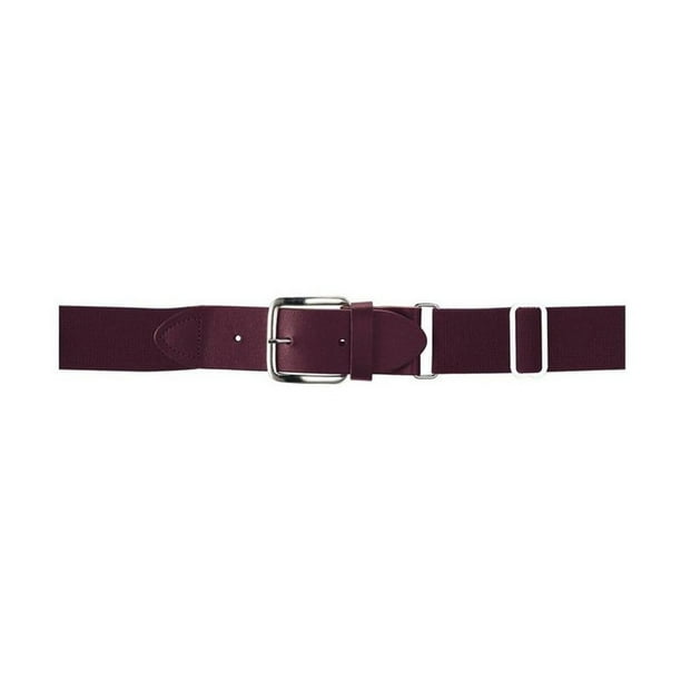 WILSON WTA4442 Adult Maroon Elastic Baseball Belt