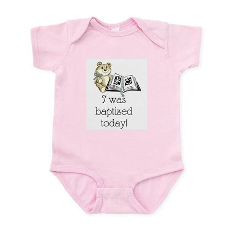 

CafePress - I Was Baptized Today! (Boy) Infant Bodysuit - Baby Light Bodysuit Size Newborn - 24 Months