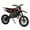 Red, variant on AOJA 49cc 2-Stroke Kids Dirt Bike with 10" Off-Road Tires, Hydraulic Shocks, Disc Brakes, Max 25MPH, 330LBS Load, Red