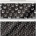 thumbnail image 2 of Soimoi Cotton Poplin Fabric Monster Face Halloween Print Fabric by The Yard 42 Inch Wide, 2 of 7
