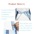 thumbnail image 4 of Premium Nylon Spandex Apron with 2 Pockets - Adjustable Neck Strap for Home Chefs & Professionals, Lightweight Kitchen Apron for Cooking, BBQ, DIY, Washable & Wrinkle-Resistant (39.37x27.76in), 4 of 5