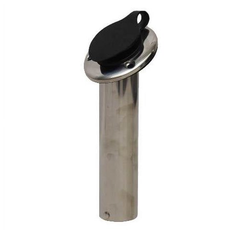Misty Harbor Boat Rod Holder | w/ Cap 30 Degree Stainless Steel