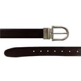 thumbnail image 5 of Hickok cinturón reversible de piel genuina para hombre 34 mm Dark Lungo modelo, 5 of 5