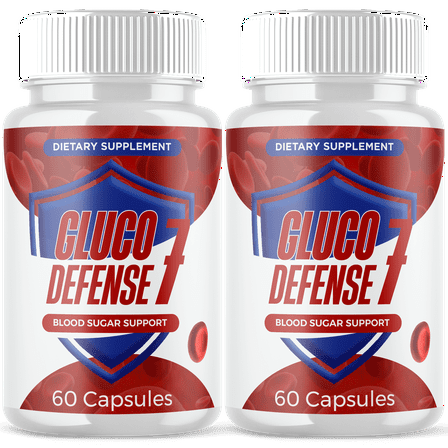 Gluco Defense 7 Blood Balance Support Pills Advanced Formula Vitamin Supplement 120 Capsules