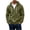 Army Green, variant on Yyuenw Hoodies for Men Quarter Zip Long Sleeve Pullover Casual Loose Fit Athletic Drawstring Hooded Sweatshirts with Pocket