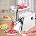 thumbnail image 1 of Picadora de carne eléctrica, picadora de alimentos, utensilio de cocina, máquina picadora doméstica, tubo embutidor de PICADORA de CARNE compacto, 1 of 8