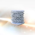 thumbnail image 5 of 8MM Round String Beads Chain Garland Fixed Plating String Bead Pendant for Wedding Christmas Birthday Stage Decoration (Silver, 5M/Roll), 5 of 5