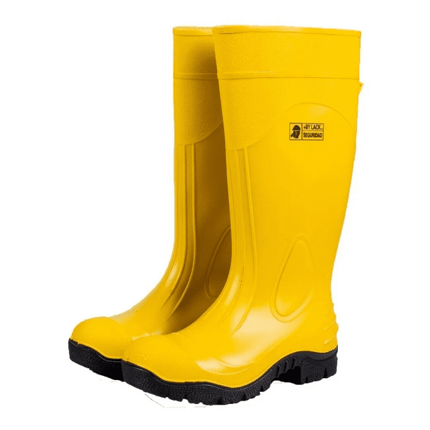 Bota De Hule Amarilla Dieléctrica Con Casquillo 40cm Bylack