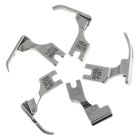 UKCOCO Feet for Industrial Sewing Machine 5Pcs Steel 1.18Inch