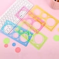 thumbnail image 2 of 2pcs Flexible Magic Ruler Set Bendable Drawing Ruler for Curves Shapes, 2 of 3