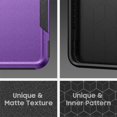 thumbnail image 4 of for Samsung Galaxy A04E Case, [Shockproof] Military Grade Proof Protection [Dropproof] Rugged Protective Heavy Duty Phone Case Cover for Samsung Galaxy A04E (Purple), 4 of 16
