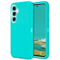 Petocase for Samsung Galaxy A55 5G Case,Shockproof Dust/Drop Proof 3-Layer Full Body Protection [Without Screen Protector] Rugged Heavy Duty Durable Case,Light Green