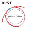 thumbnail image 2 of Paquete de 16 pulseras de cuerda para niñas, pulsera para mujer, pulsera de amistad de verano, tobillera Adepaton BST3002765-4, 2 of 5