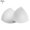 white, variant on 1Pair Swimsuit Sponge Foam Bikini Intimates Accessories Push Up Cups Insert Pad Bra Pads Chest Cup Breast Bras NUDE 2