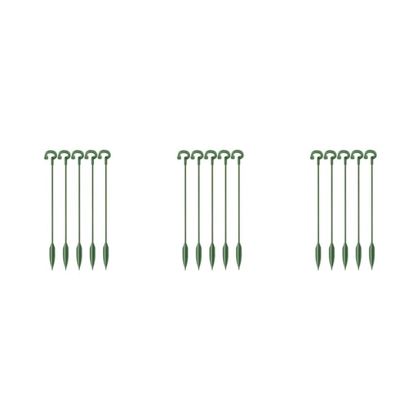 Injueey Soporte para plantas de varilla de soporte 5X mano de obra fina protección de carcasa de dureza plásticos reutilizables suministros Type1 NO1
