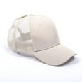 thumbnail image 2 of Women Adjustable Baseball Cap Outdoor Summer Hats Mesh Net Trucker Hat, 2 of 3