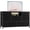 Black, variant on Homhougo Dresser TV Stand with Power Outlet & LED for 55'' TV, Long Dresser for Bedroom with 8 Deep Drawers, Chests of Drawers, Wide Console Table for, Living Room, Entryway