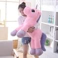 thumbnail image 2 of Peluche de unicornio gigante para niños, animal de peluche suave, almohada de unicornio de gran tamaño, juguetes para niños, regalos de cumpleaños y Navidad para mujeres qym unisex, 2 of 2