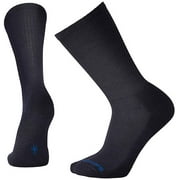 SmartWool Men's Heathered Rib Socks (Deep Navy Heather) X-Large