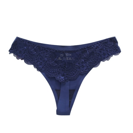 

YDKZYMD Women Underwear Sexy Fashionable Comfortable Thongs Low Waist Strappy Lace G-String Panties
