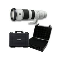 Sony FE 400-800mm f/6.3-8 G OSS Full-Frame 11 Rounded Diaphragm Lens (E-Mount) Bundle with Weatherproof Hard Case (2 Items)