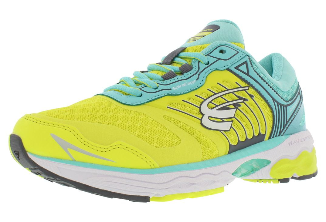 neon yellow womens running shoes