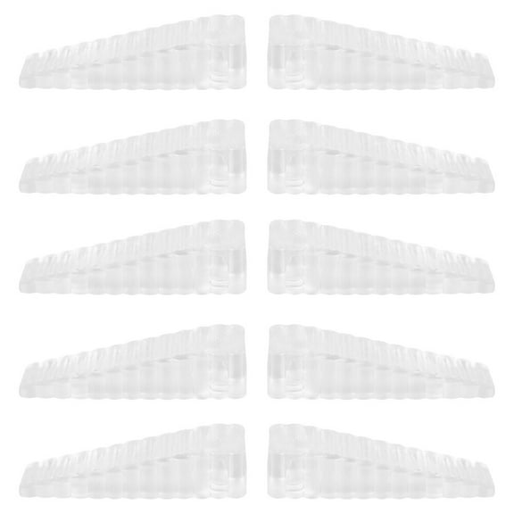 COSMOBETTY 10Pcs Safety Door Stopper Security Device for Families and Pets