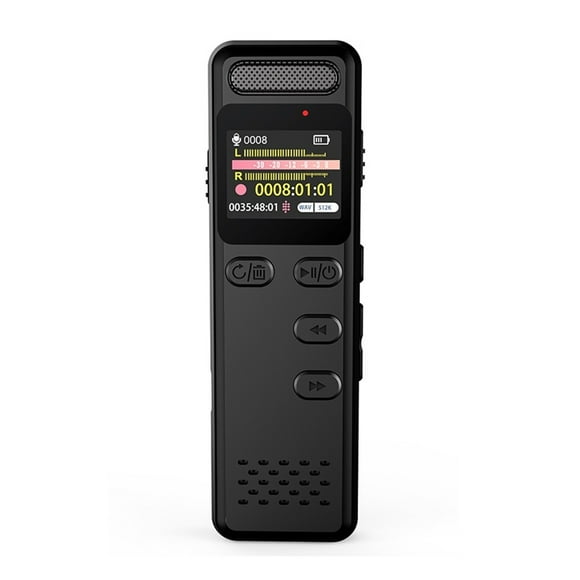 Recorder MP3 Music Player Type-C Noise Reduction HiFi Record Long Time Recording Dictaphone ,Portable