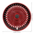 thumbnail image 2 of HEALEEP 1Pack Car Wheel Hub Cover Multi Color Round Modification Design for Vehicle Wheel Rims 12-inch, 2 of 8