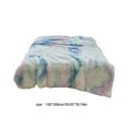 thumbnail image 3 of HBYJLZYG 150X200Cm/59.05X78.74Inches Facecloth Double Layer Blanket Blanket Cover Two Uses Winter Warm Insulated Fuzzy Blanket, Queen Sheet Set, 3 of 6