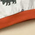 thumbnail image 6 of Baby Boys Clothes, Esho 0-3T Toddler Boys Dinosaur Printed Hoodies Sweatshirt + Pants Outfits 2Pcs Sets, 6 of 8