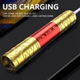 thumbnail image 5 of Tuphregyow Super Bright 1000 Lumen LED Flashlight with 3 Modes, Rechargeable Waterproof Handheld Flashlight Gold, 5 of 7