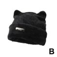 thumbnail image 6 of Cute Warm Plush Beanie Hat with Ears Decorative Winter Faux Fur Knitted Use Keep Warm for Women Outdoor Beanie, 6 of 9