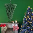thumbnail image 4 of Christmas Stair Swag Wreath Pine Garland Artificial Greenery Christmas Garland Real Touch Natural Cedar Garland Front Door Wall Window Stairs Holiday Christmas Decoration 23.6 inch, 4 of 7
