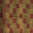 thumbnail image 1 of Ahgly Company Indoor Square Oriental Brown Modern Area Rugs, 4' Square, 1 of 4