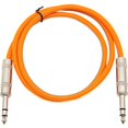 thumbnail image 2 of Seismic Audio SATRX-2, 6 Pack of Orange 2 Foot TRS Patch Cables, 2 of 2