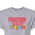 thumbnail image 3 of Pokémon - Retro Pokémon - Juniors Cropped Cotton Blend T-Shirt, 3 of 5